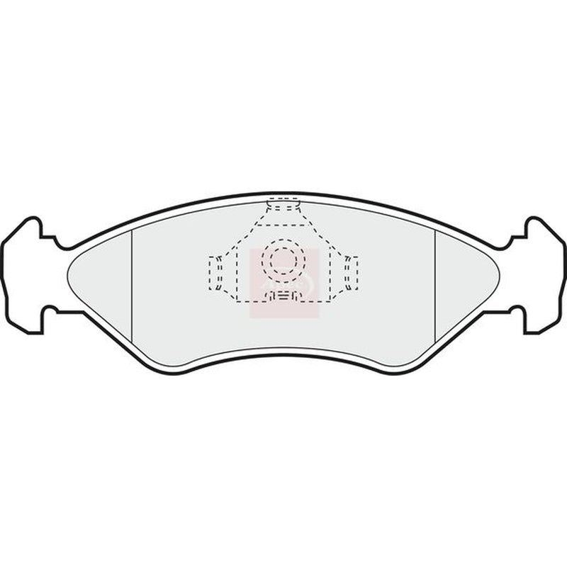 Apec Front Brake Pad Set PAD561