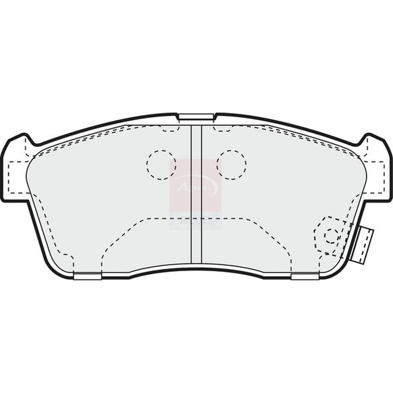 Apec Front Brake Pad Set PD3148