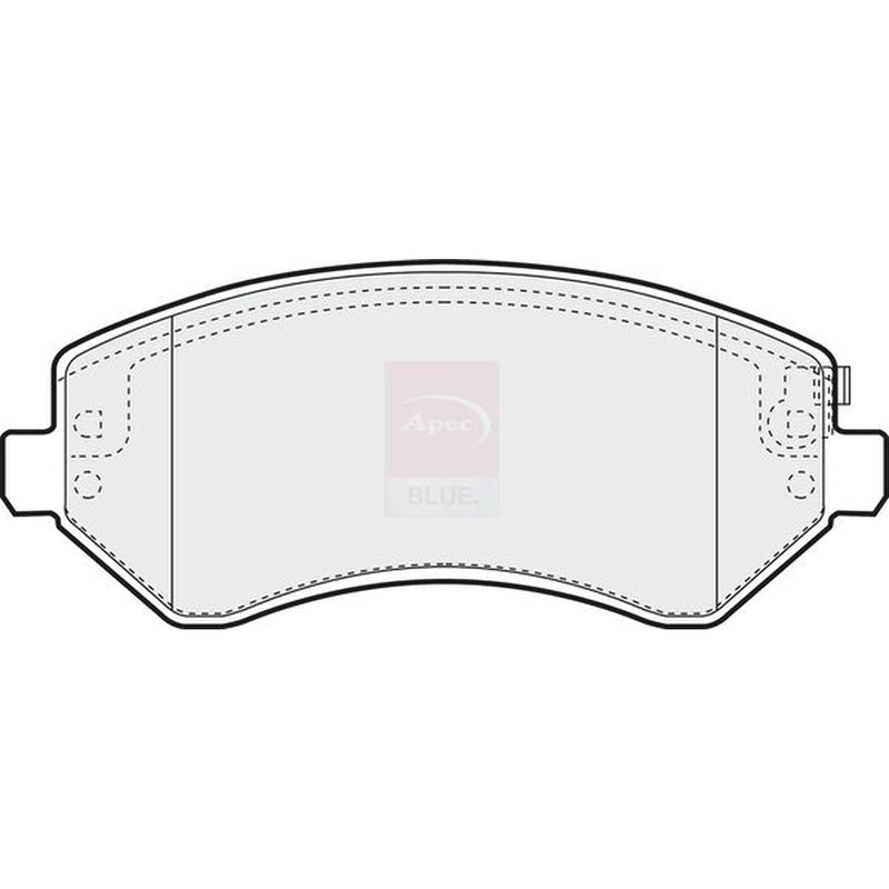 Apec Front Brake Pad Set PD3543