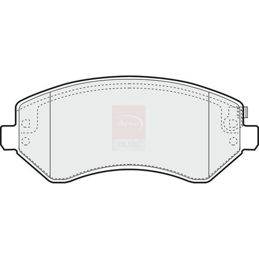 Apec Front Brake Pad Set PD3543