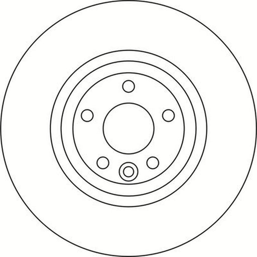 Abtex 2 x Vented Front Brake Discs BD2131V