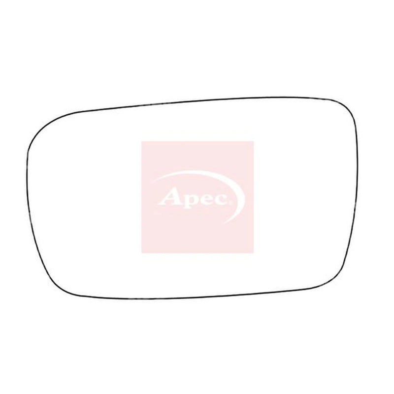 Apec Exterior Wing Mirror Glass Left AMS2643