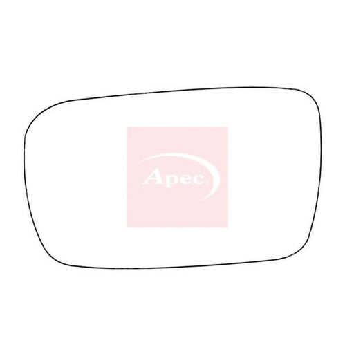 Apec Exterior Wing Mirror Glass Left AMS2643