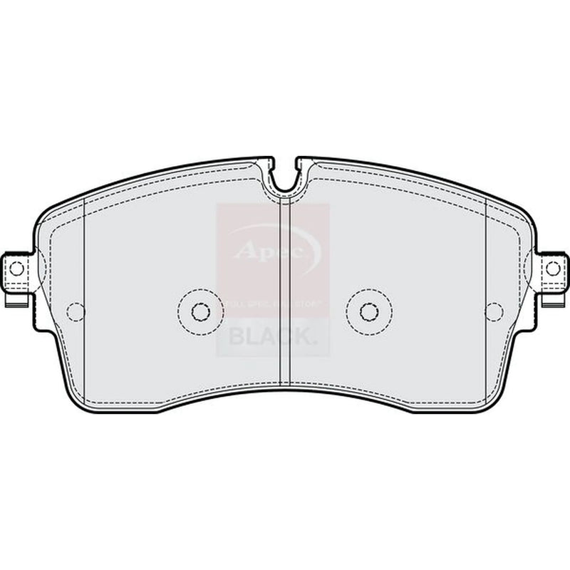 Apec Front Brake Pad Set PAD2286B