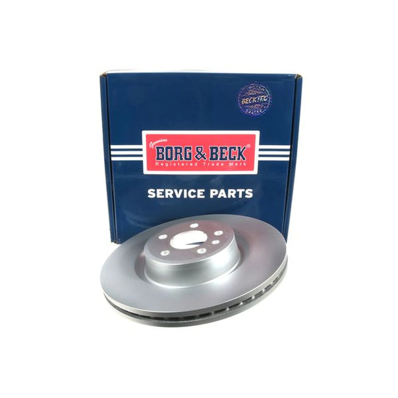 Borg & Beck 2 x Vented Front Brake Discs BBD6122S