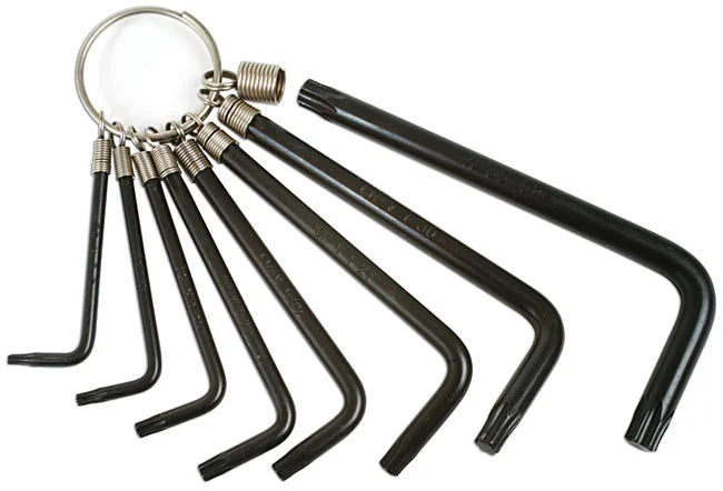 Laser Tools Star Key Set 8pc - PL