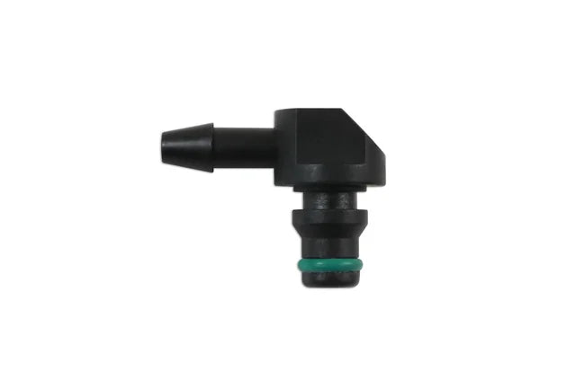 Connect Fuel Line Leak off Angled Quick Connector 4mm x 6mm 5pc - CPL