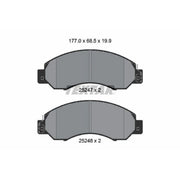 Textar Front Brake Pad Set 2524701