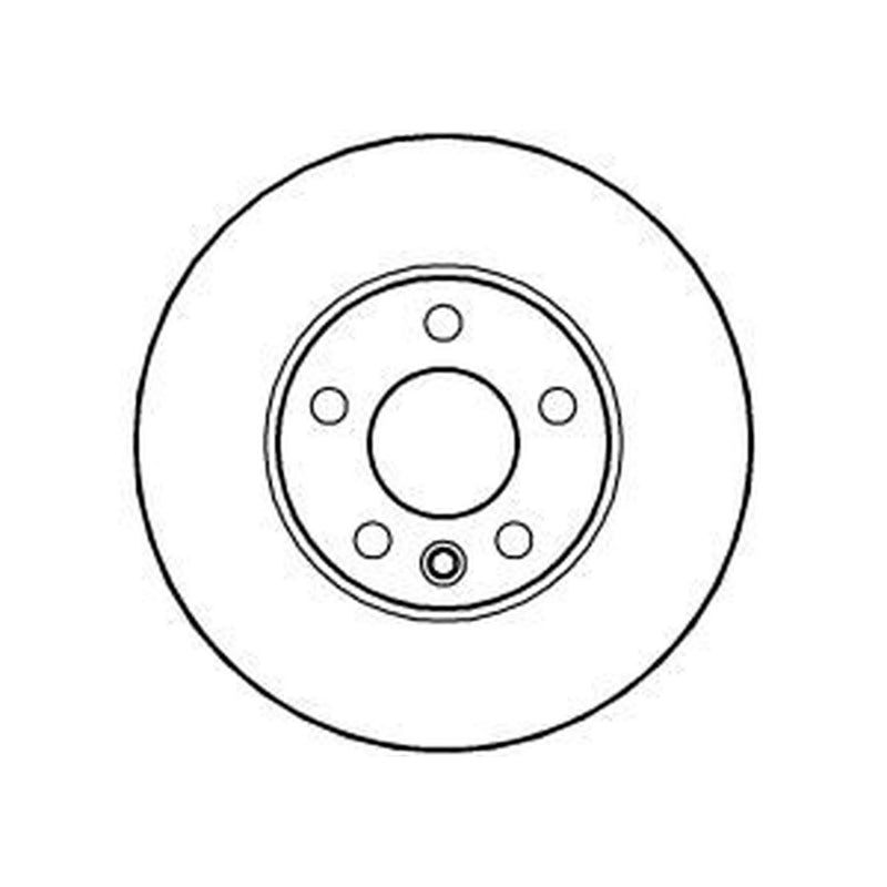 Abtex 2 x Vented Front Brake Discs BD637V