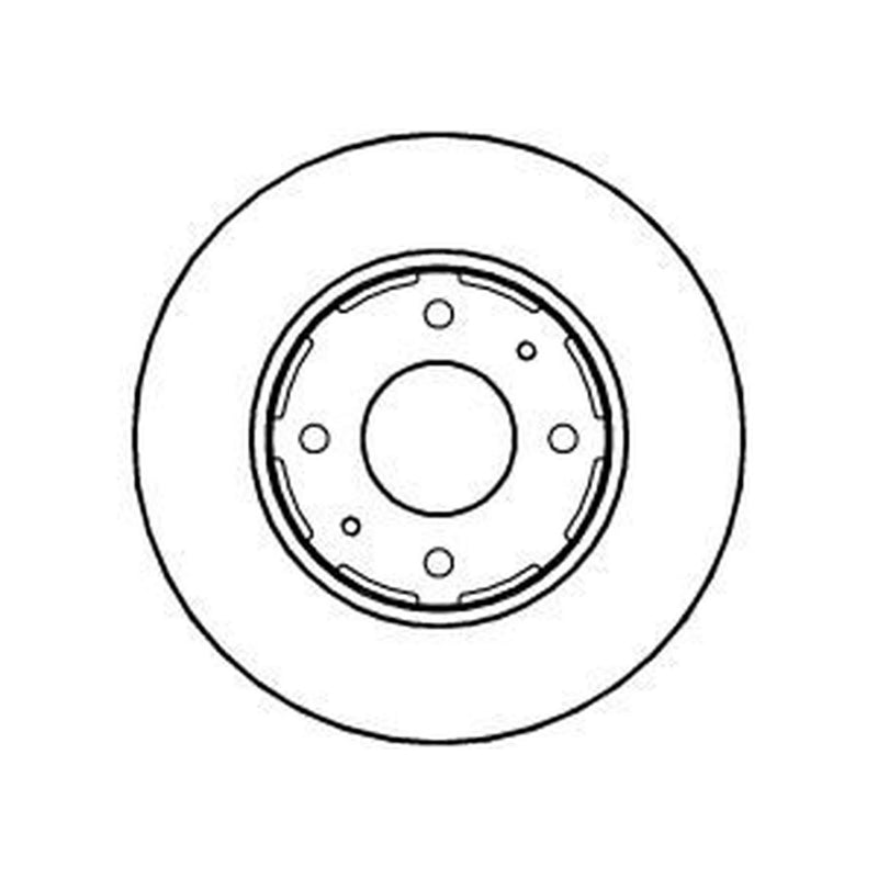 Abtex 2 x Vented Front Brake Discs BD855V