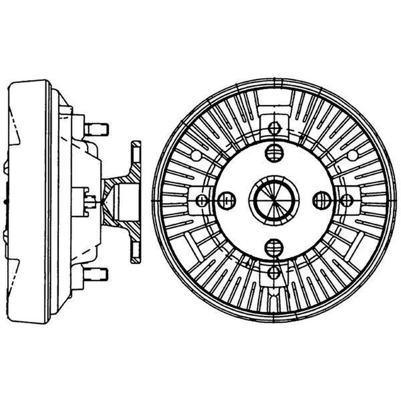 Mahle Radiator Fan Clutch CFC 233 000P