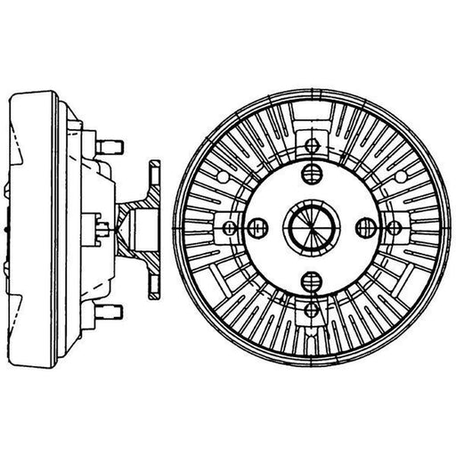 Mahle Radiator Fan Clutch CFC 233 000P