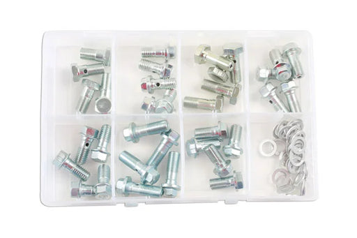 Connect Assorted Brake Hose Banjo Bolts M10 70pc - CPL