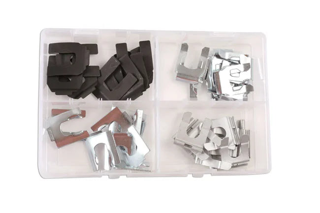 Connect Assorted Brake Hose Clips 35 - 40mm 40pc - CPL