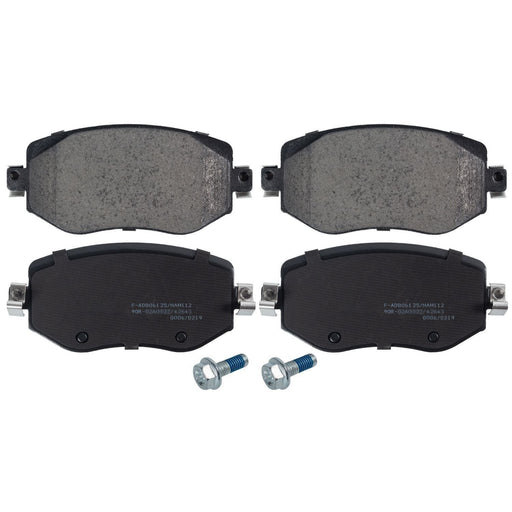 Blueprint ADBP420003 Brake Pad Set Front 129mm Length Fits Renault Megane Blueprint - Town Parts