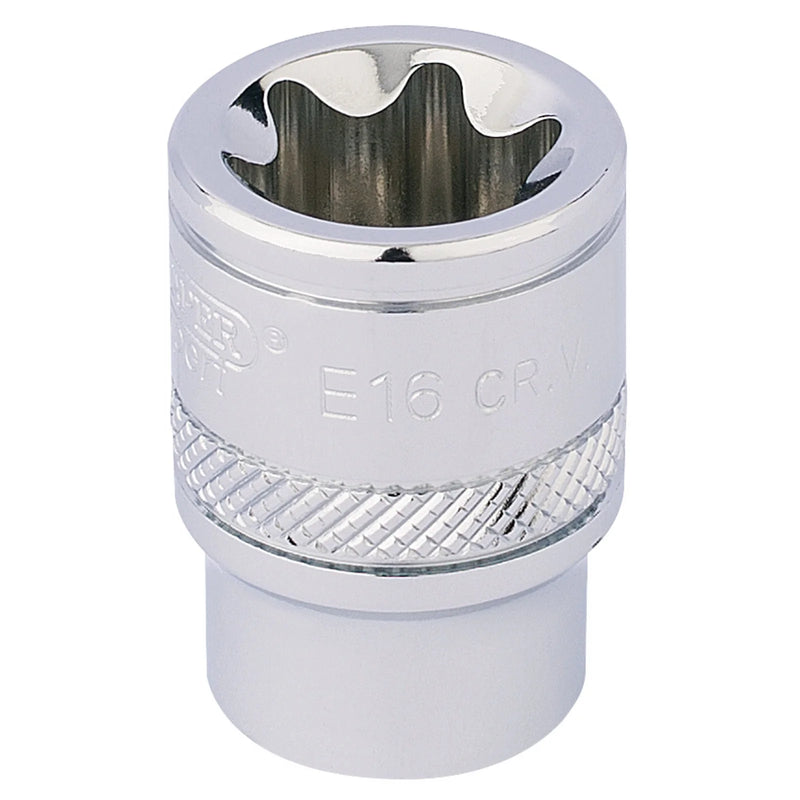 Draper Expert TX-STAR® Socket, Sq. Dr., E16 - Multi-Length Options