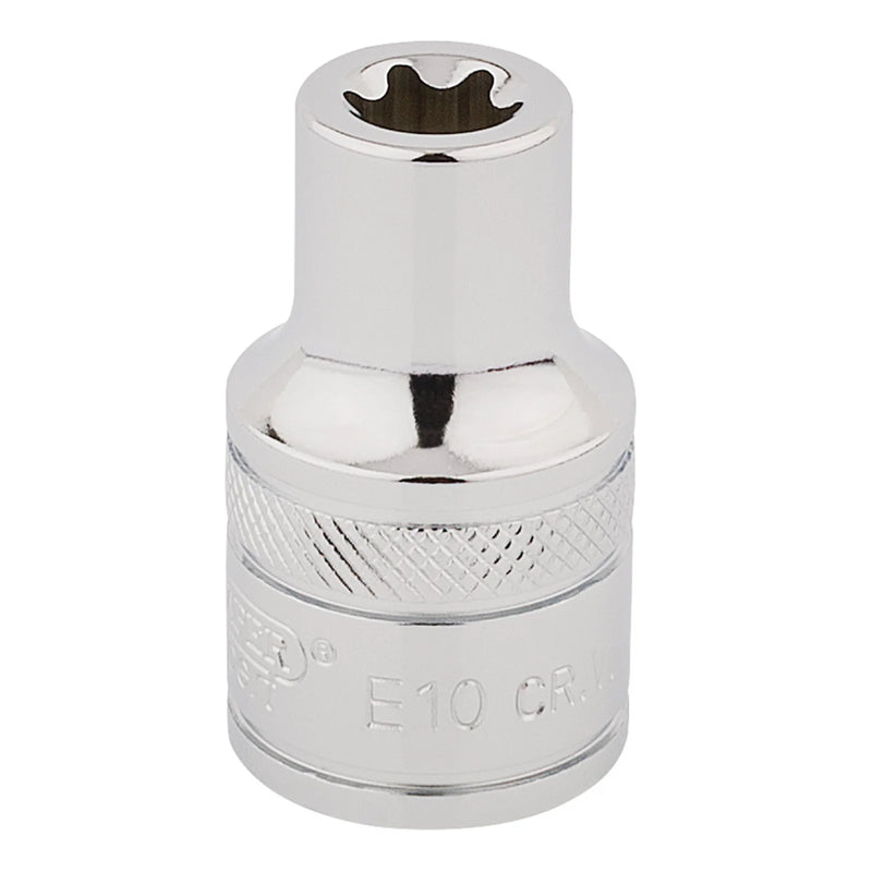 Draper Expert TX-STAR® Socket, Sq. Dr., E10 - Multi-Length Options