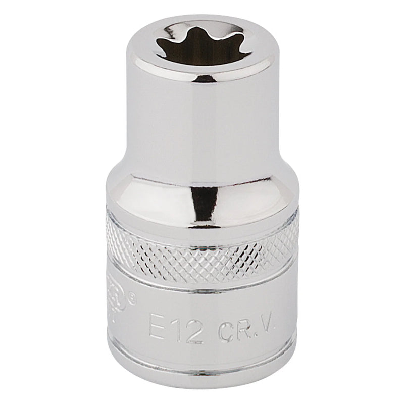Draper Expert TX-STAR® Socket, Sq. Dr., E12 - Multi Length Options