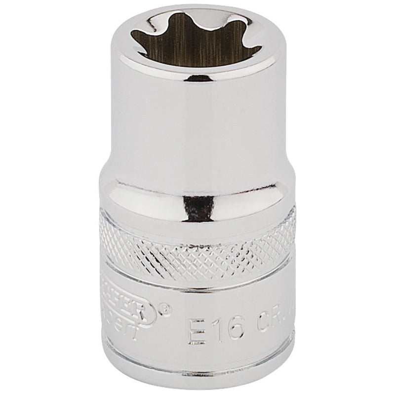 Draper Expert TX-STAR® Socket, Sq. Dr., E16 - Multi-Length Options