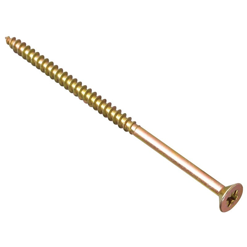 ForgeFix Multi-Purpose Pozi Compatible Screw CSK ST ZYP 6.0 x Box 100 50-150mm
