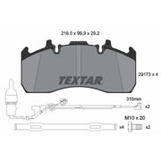 Textar Front Brake Pad Set 2917303