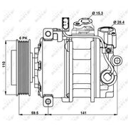 NRF Air Conditioning Compressor 32883