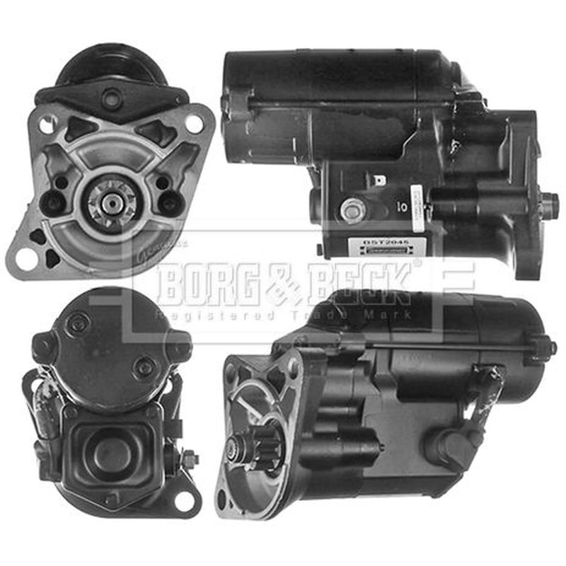 Borg & Beck Starter Motor 12V 2kW 9 Teeth BST2045
