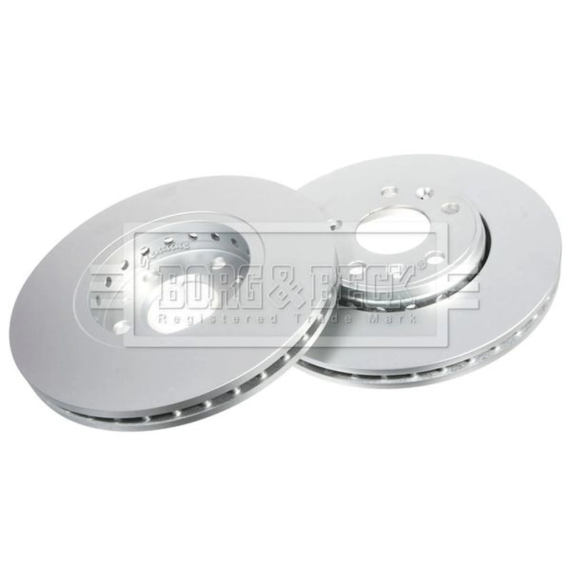 Borg & Beck 2 x Vented Front Brake Discs BBD4780