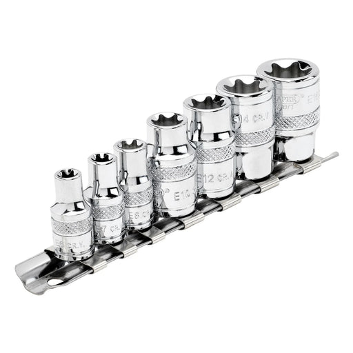 Draper Expert Socket Set 7 Piece 1/4" & 3/8" Sq. Dr.