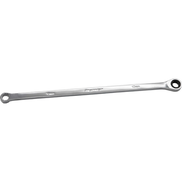 Sealey Extra-Long Double Ring Ratchet/Fixed Spanner 10mm (72T)