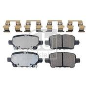Febi Rear Brake Pad Set 116249