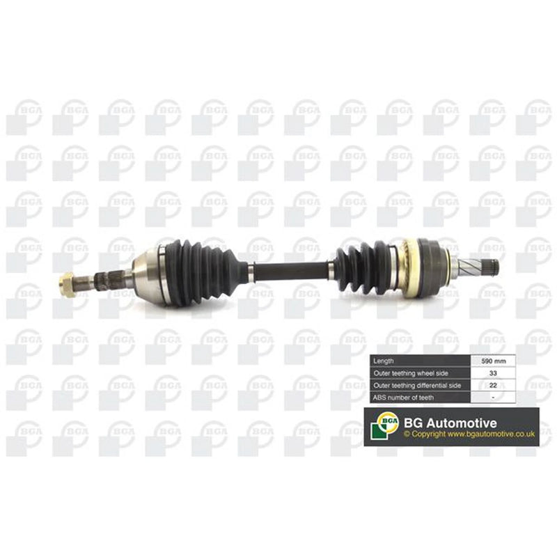BGA CV Drive Shaft Driveshaft Front Left DS9515L