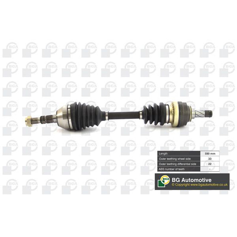 BGA CV Drive Shaft Driveshaft Front Left DS9515L