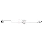 Apec Brake Hydraulic Hose Line Rear HOS4482