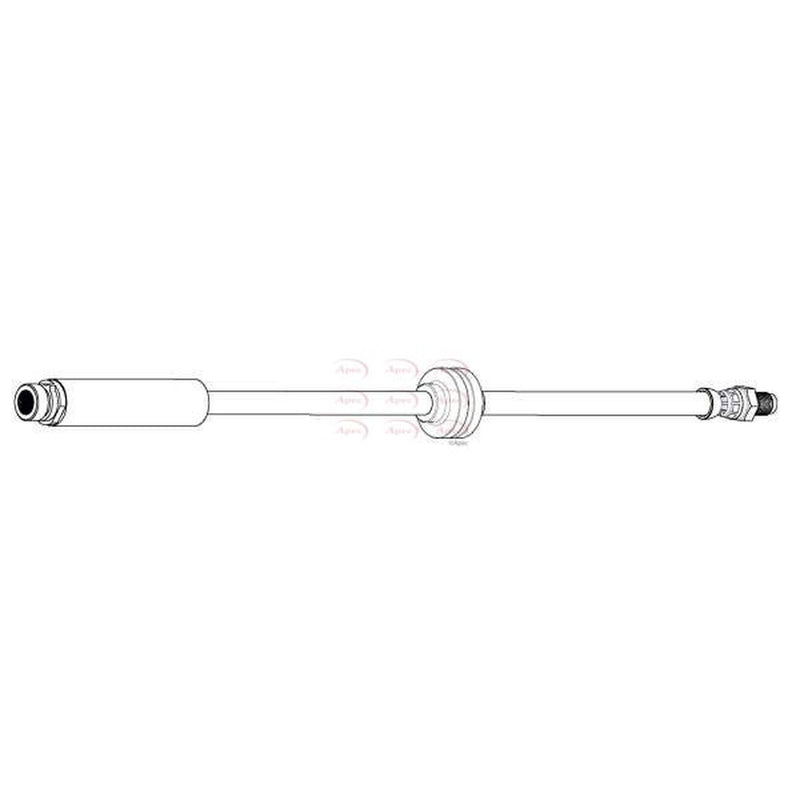 Apec Brake Hydraulic Hose Line Rear HOS4482