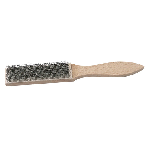 Draper File Cleaning Brush 210mm Beechwood Handle 25mm Width