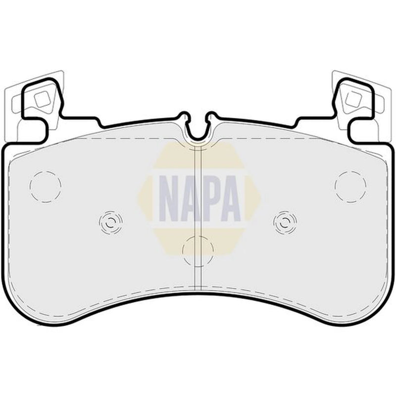 NAPA Front Brake Pad Set NBP1912