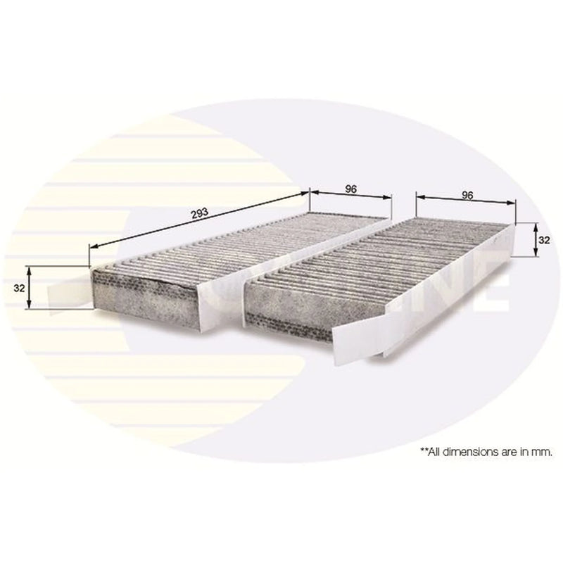 Comline Cabin Air Filter (Pollen Filter) EKF170A