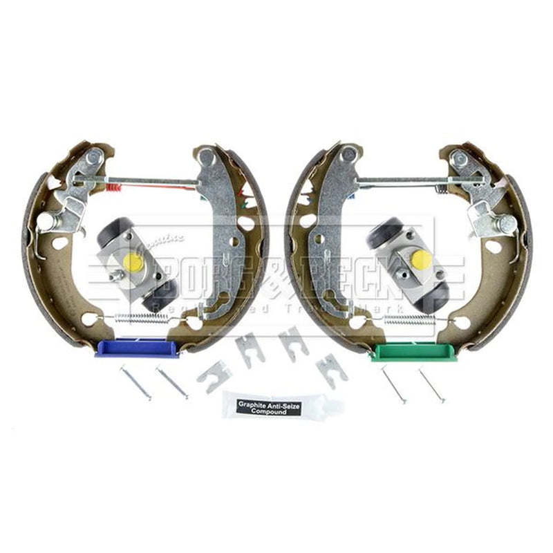 Borg & Beck Brake Shoe Set Axle Kit BBS1038K