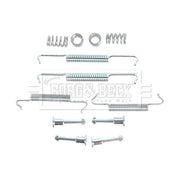 Borg & Beck Parking Brake Shoe Accessory Kit Rear BBK6139