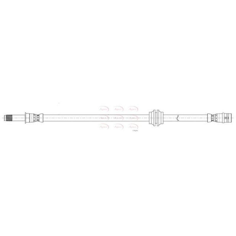 Apec Brake Hydraulic Hose Line Front HOS4467
