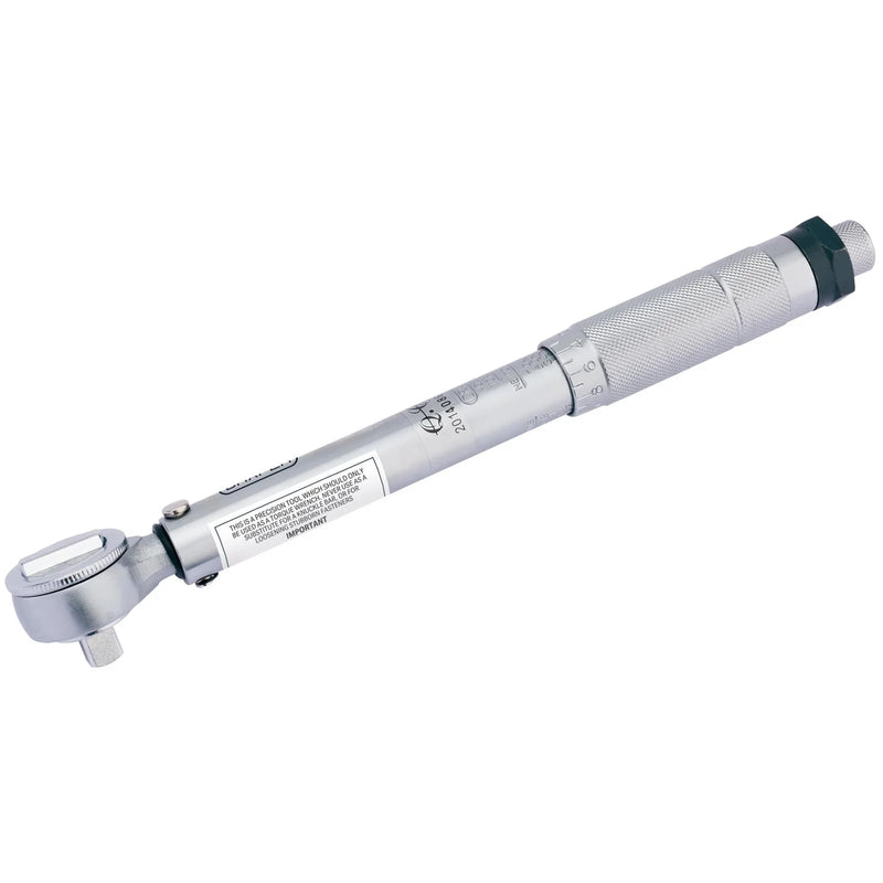 Draper Ratchet Torque Wrench 3/8" Sq. Dr. 10-80Nm
