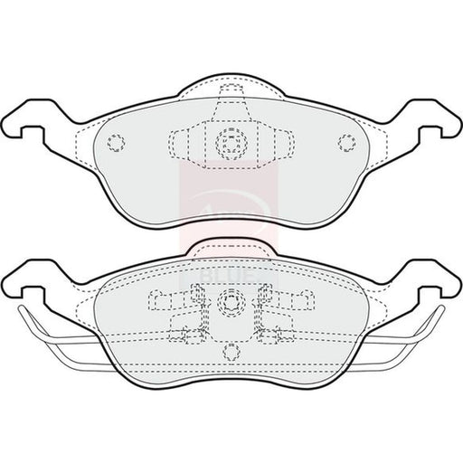 Apec Front Brake Pad Set PD3039