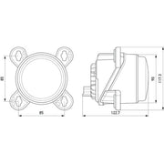 Hella Headlight Headlamp LED Right 1K0 015 050-021