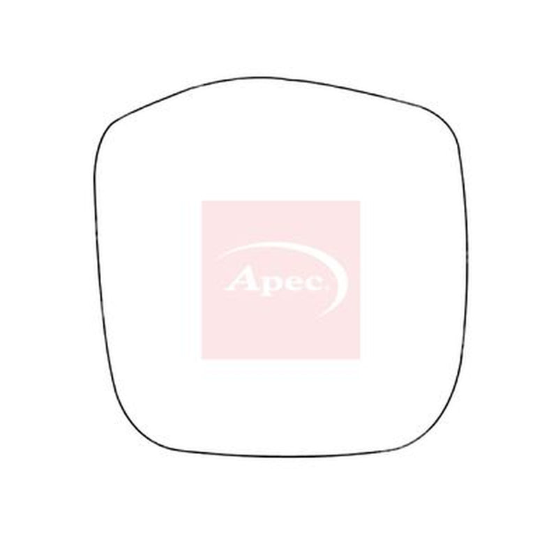 Apec Exterior Wing Mirror Glass Right AMS2834