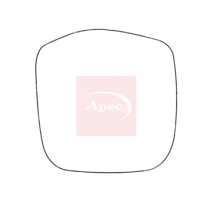 Apec Exterior Wing Mirror Glass Right AMS2834