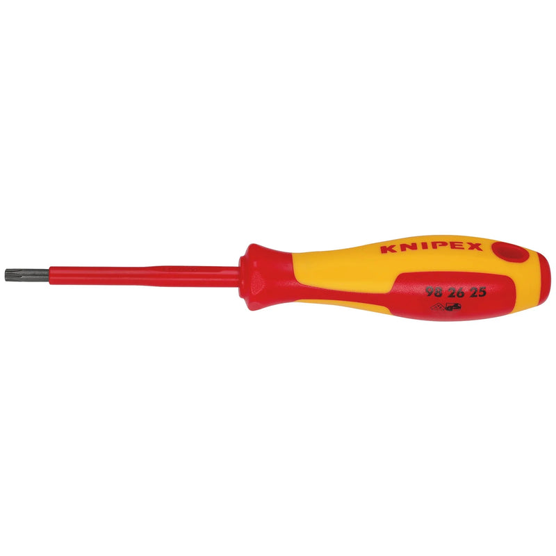 KNIPEX Torx® Screwdriver TX25 80mm VDE Insulated