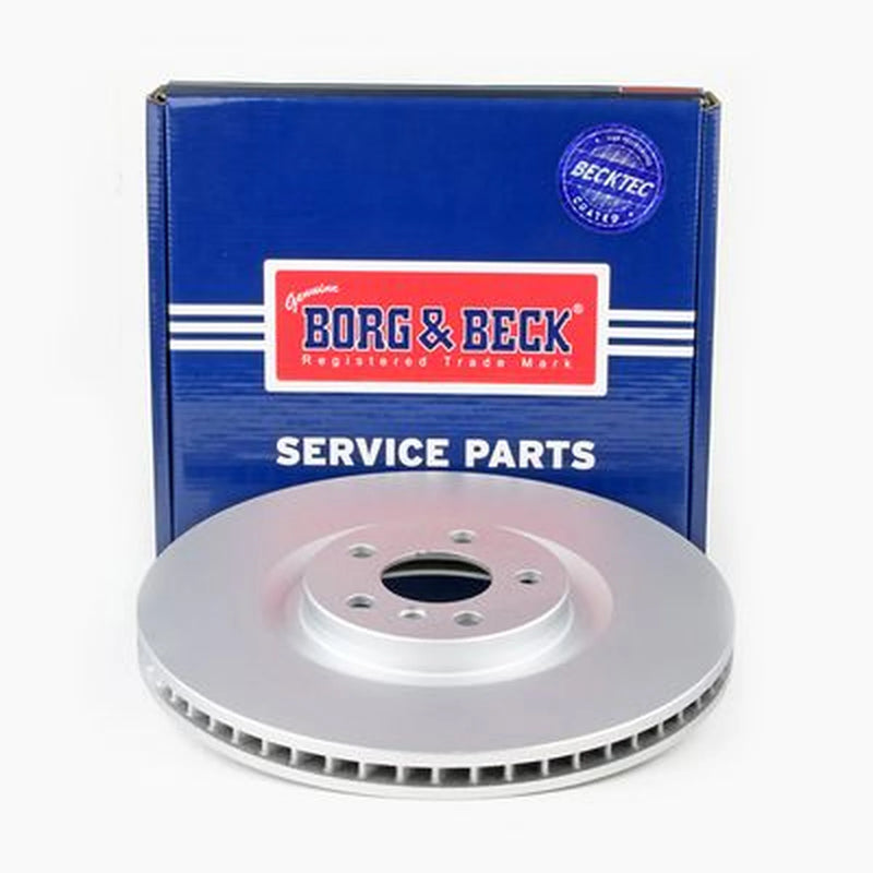 Borg & Beck 2 x Vented Front Brake Discs BBD6272S