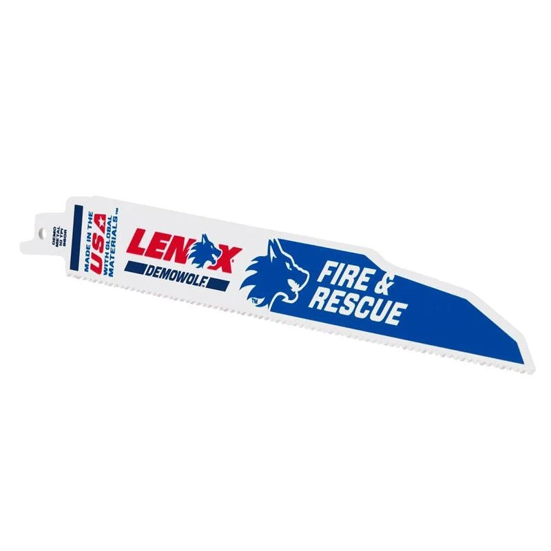 LENOX DemoWolf Reciprocating Saw Blade 229 x 22 x 1.6mm 10 TPI (Pack 25)
