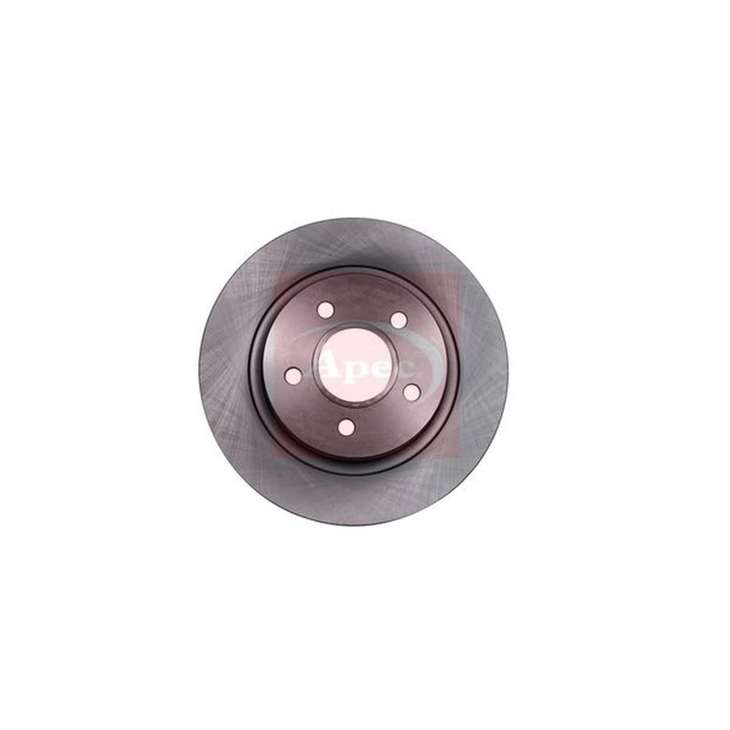 Apec 2 x Solid Rear Brake Discs DSK2358